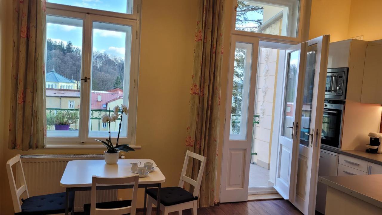 Apartman U Kolonady Marianske Lazne Ngoại thất bức ảnh
